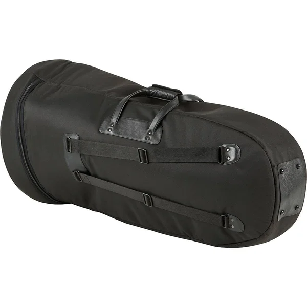 Gard Mid-Suspension Large 20x22 Bell Tuba Gig Bag 64-MLK Black Ultra Leather