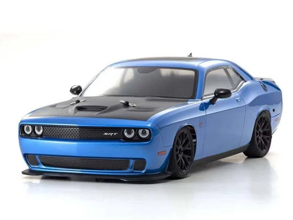Kyosho 1/10 Fazer MK2 Challenger SRT RTR - Hellcat B5, Blue, KYO34415T2