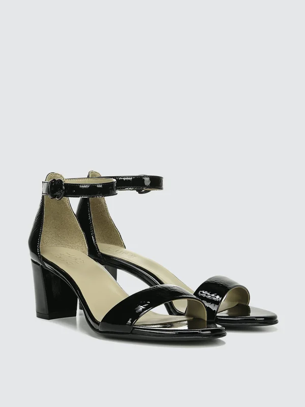 Naturalizer Vera Black Patent Leather, Women's, Size: 8.5