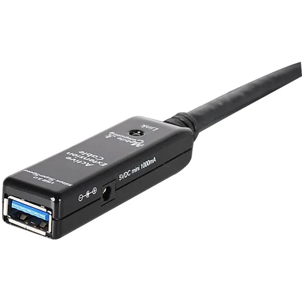 SIIG USB 3.0 Active Repeater Cable - USB Extender - SuperSpeed USB 3.0 - 5 Gbps