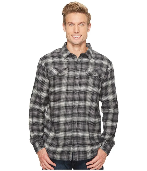 Columbia Men & S Flare Gun Flannel III Long Sleeve Shirt - Flint Grey
