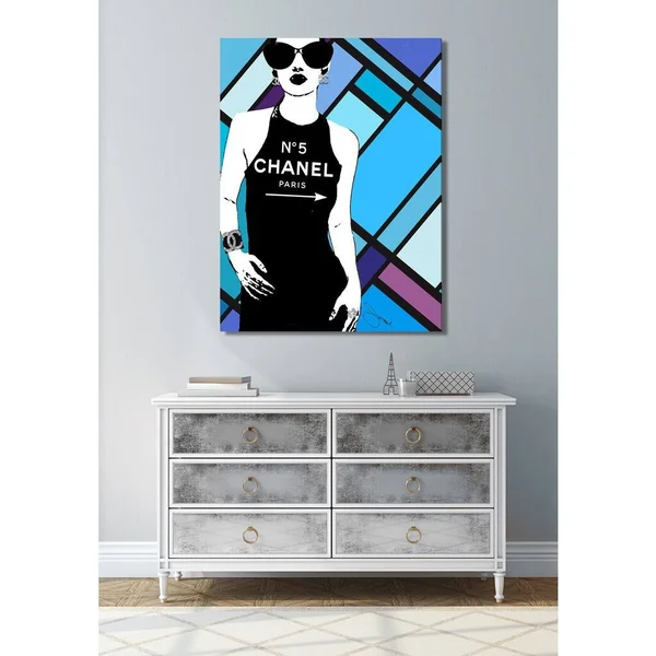 Picture Perfect International by Jodi This Way Too Giclee Print Canvas Wall Art, 36 Inches x 48 Inches x 1.5 Inches