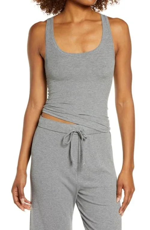 Women's SKIMS Soft Lounge Tank - Size Medium - Grey