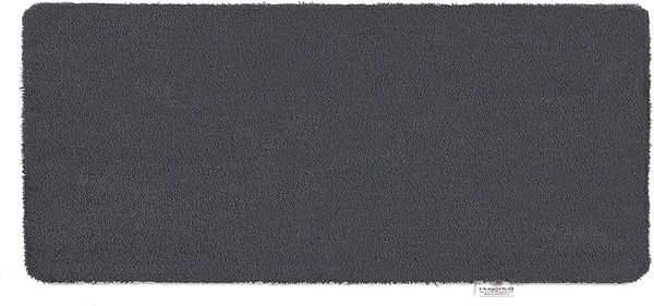 Hug Rug T850 25.5 x 59 in. Recycled Bottles Sense Runner Mats - Charcoal, Gray